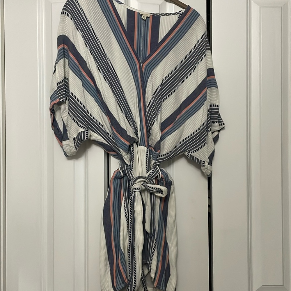 Short sleeve romper